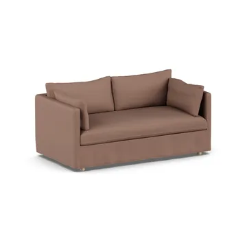 Sofá Linnevik - Same Rust 6675-roble blanco aceitado, 2 plazas, con faldón - 1898