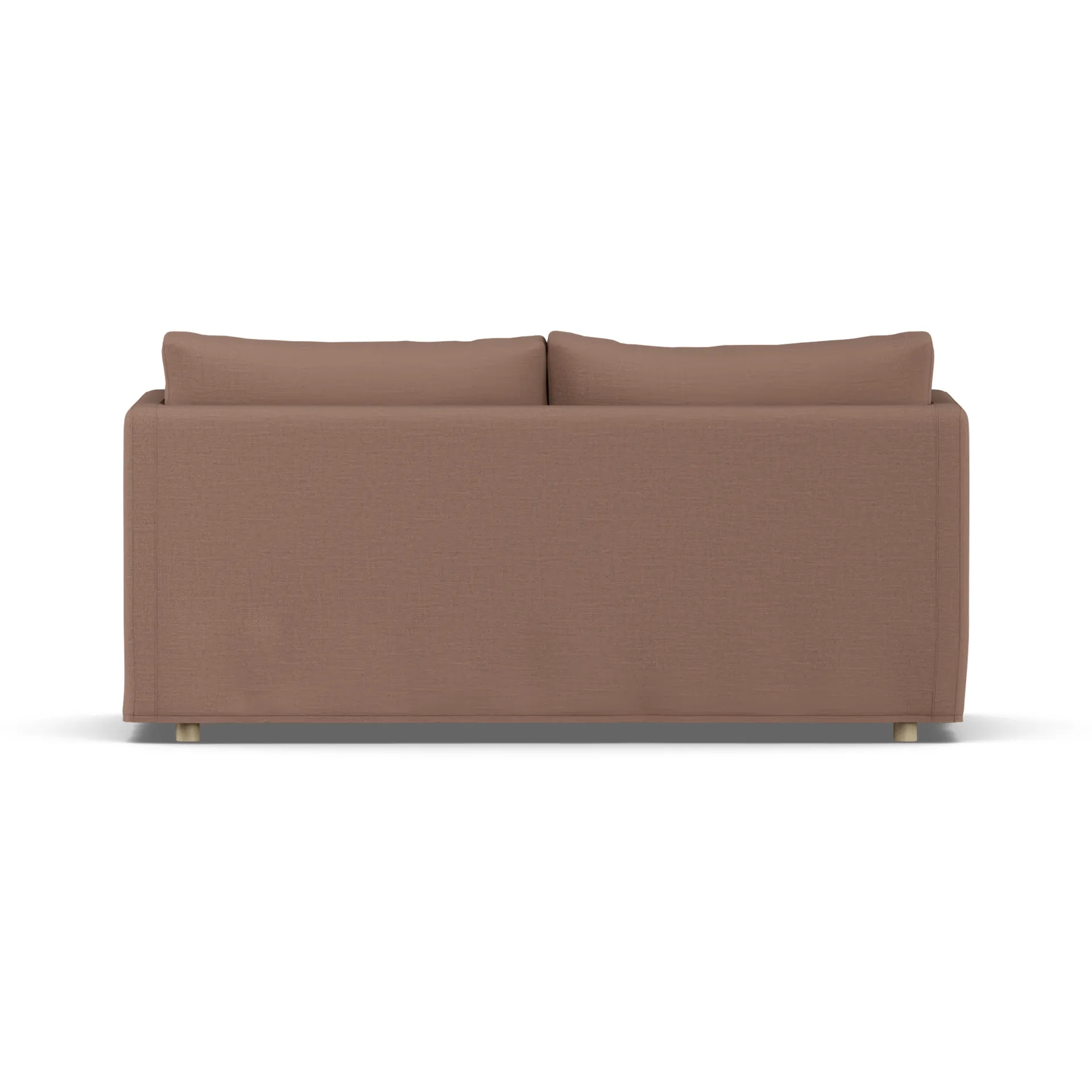 Sofá Linnevik, Same Rust 6675-roble blanco aceitado, 2 plazas, con faldón 1898