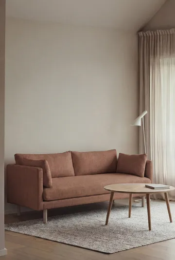 Sofá Linnevik - Same Rust 6675-roble blanco aceitado, 2 plazas, sin faldón - 1898