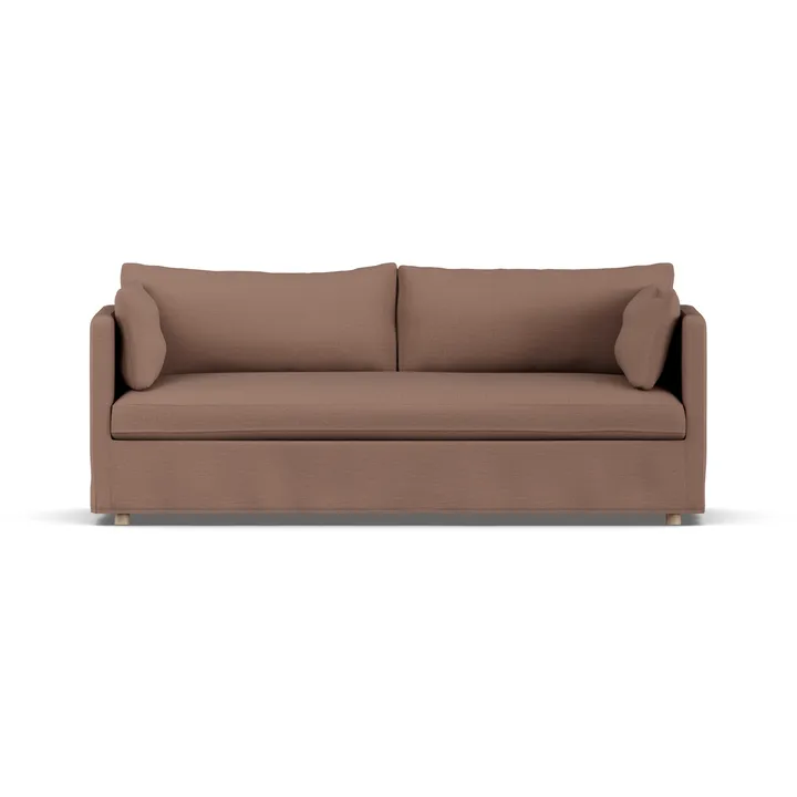 Sofá Linnevik - Same Rust 6675-roble blanco aceitado, 3 plazas, con faldón - 1898