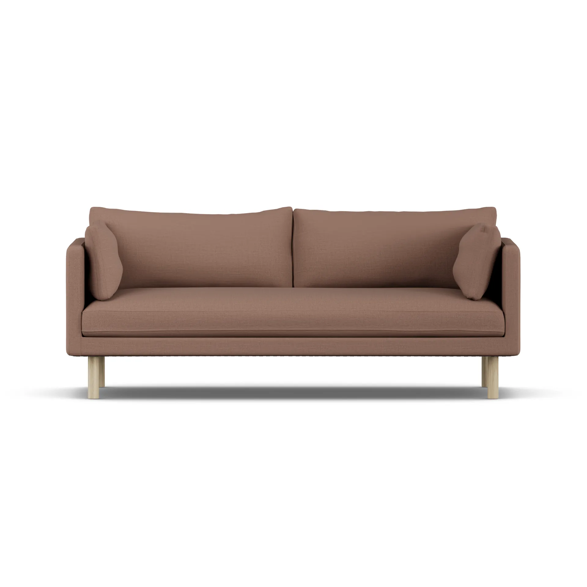 Sofá Linnevik, Same Rust 6675-roble blanco aceitado, 3 plazas, sin faldón 1898