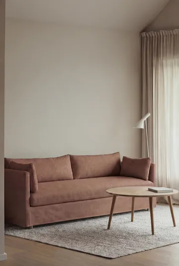 Sofá Linnevik - Same Rust 6675-roble blanco aceitado, 4 plazas, con faldón - 1898