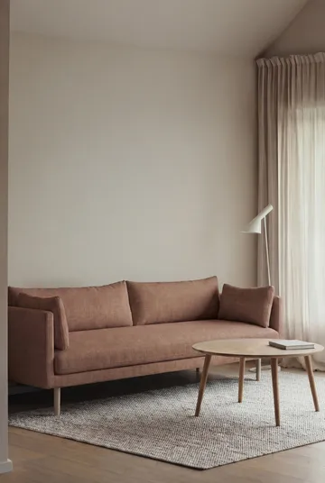 Sofá Linnevik - Same Rust 6675-roble blanco aceitado, 4 plazas, sin faldón - 1898