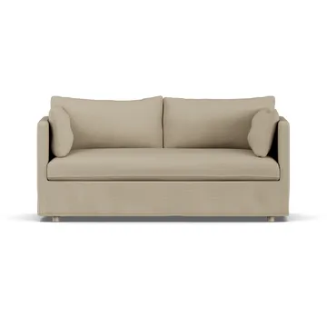 Sofá Linnevik - Same Sand 6672-roble blanco aceitado, 2 plazas, con faldón - 1898