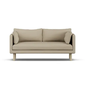 Sofá Linnevik - Same Sand 6672-roble blanco aceitado, 2 plazas, sin faldón - 1898