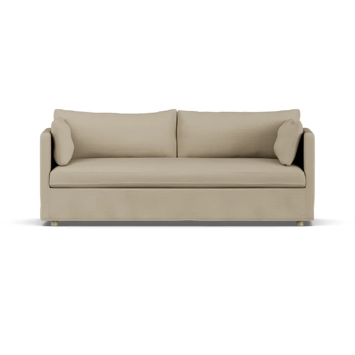 Sofá Linnevik - Same Sand 6672-roble blanco aceitado, 3 plazas, con faldón - 1898