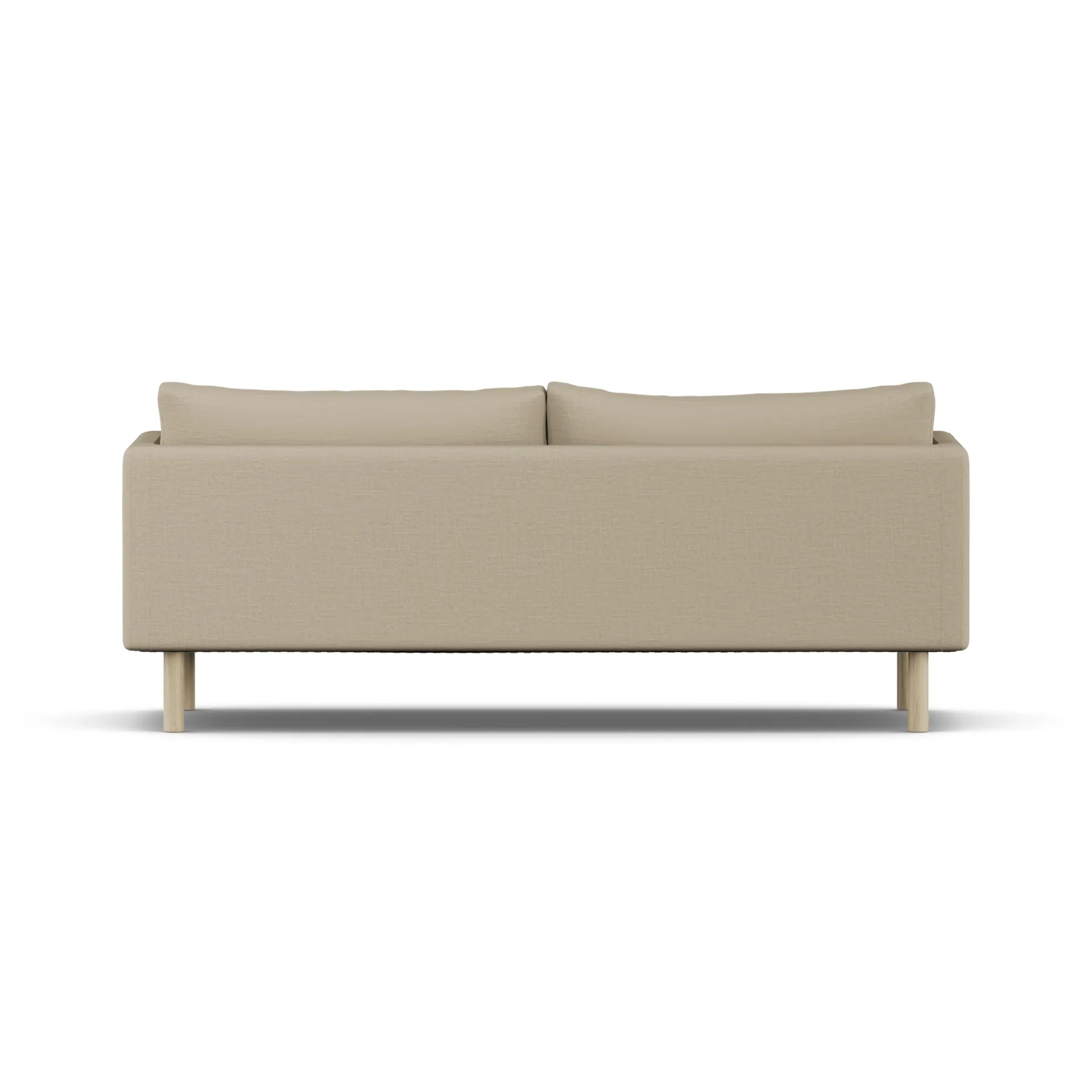 Sofá Linnevik, Same Sand 6672-roble blanco aceitado, 3 plazas, sin faldón 1898