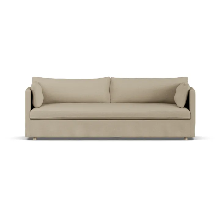 Sofá Linnevik - Same Sand 6672-roble blanco aceitado, 4 plazas, con faldón - 1898