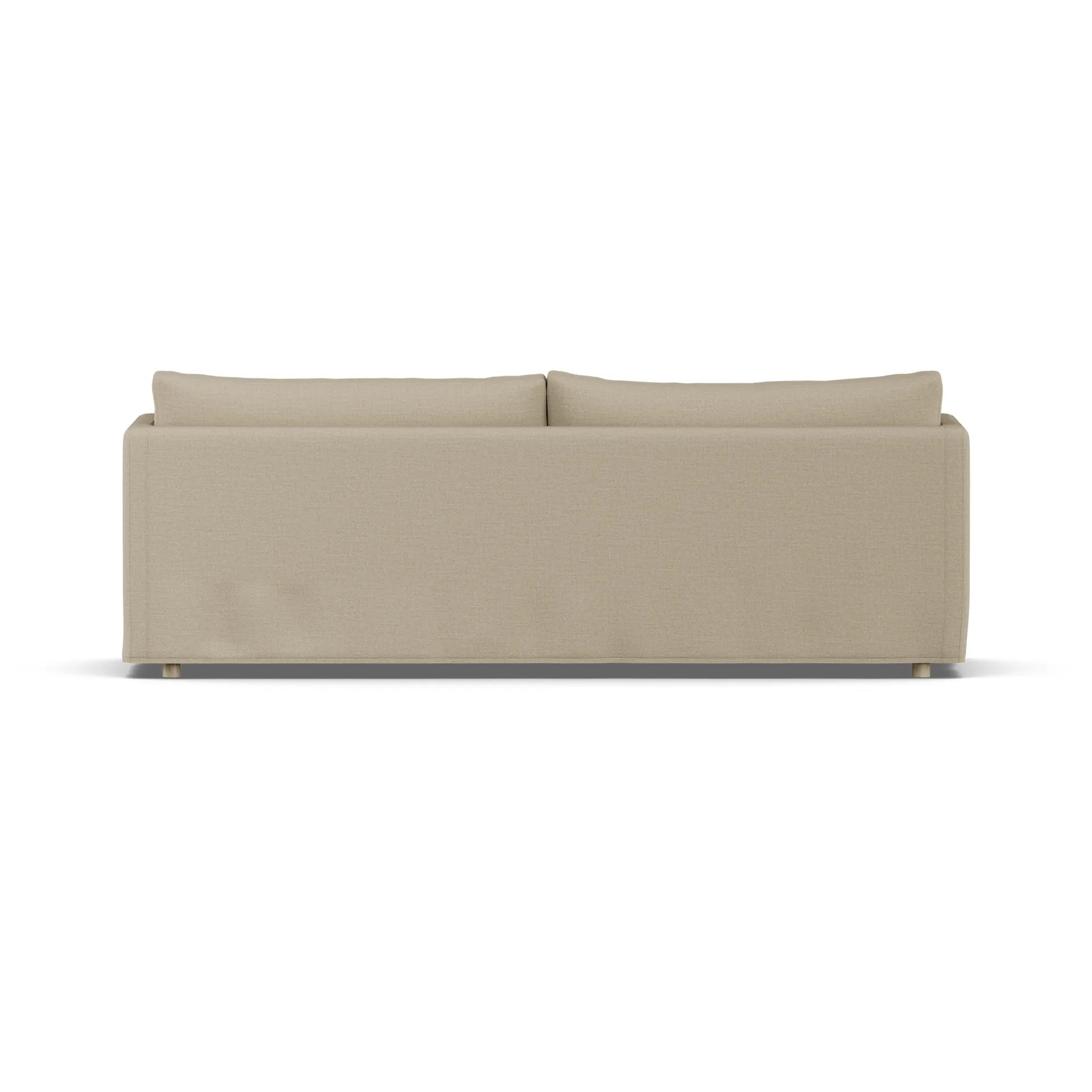Sofá Linnevik, Same Sand 6672-roble blanco aceitado, 4 plazas, con faldón 1898