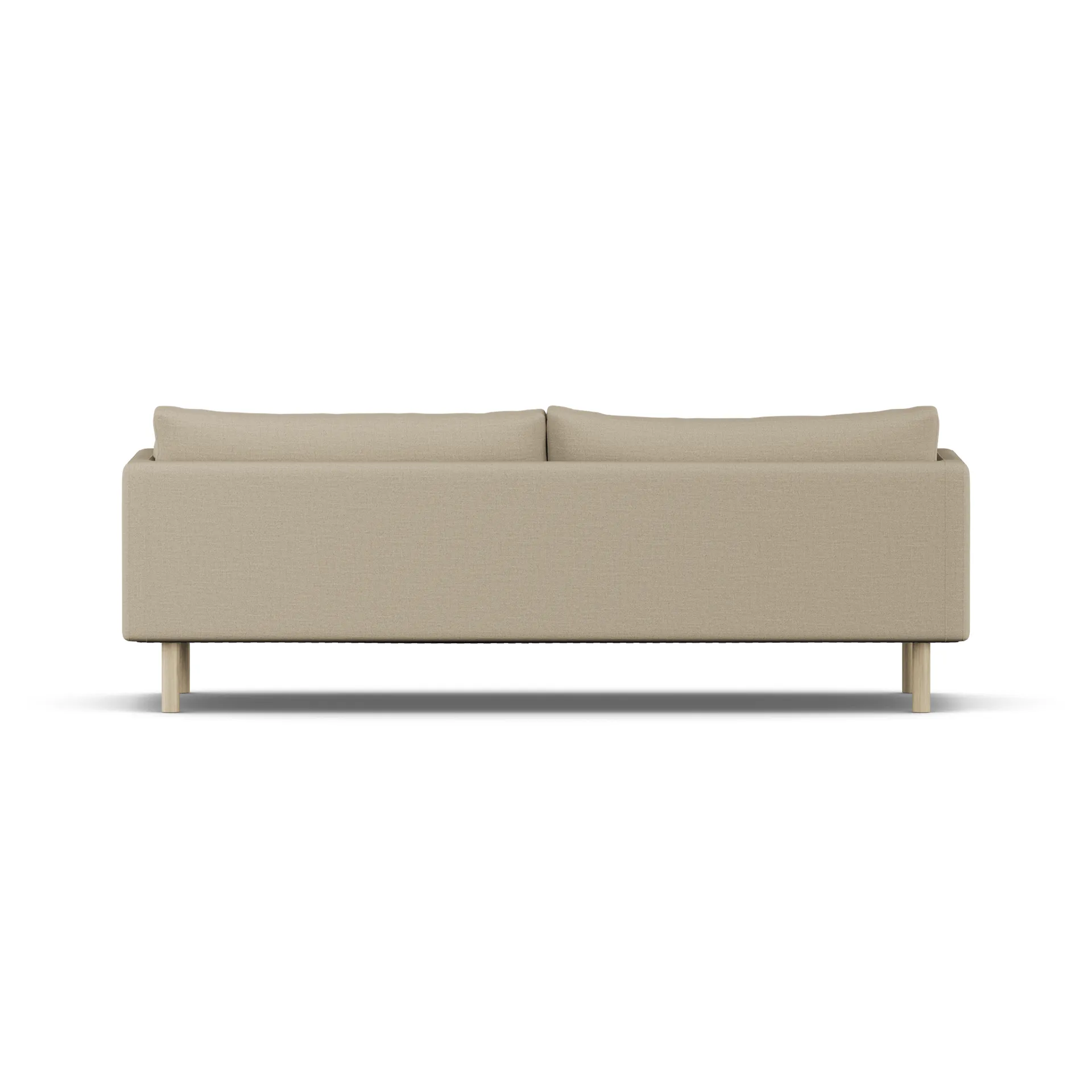 Sofá Linnevik, Same Sand 6672-roble blanco aceitado, 4 plazas, sin faldón 1898