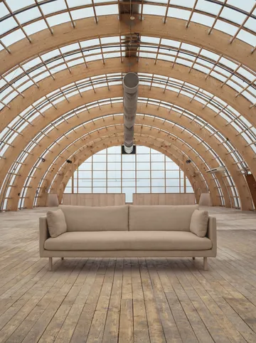 Sofá Linnevik - Same Sand 6672-roble blanco aceitado, 4 plazas - 1898