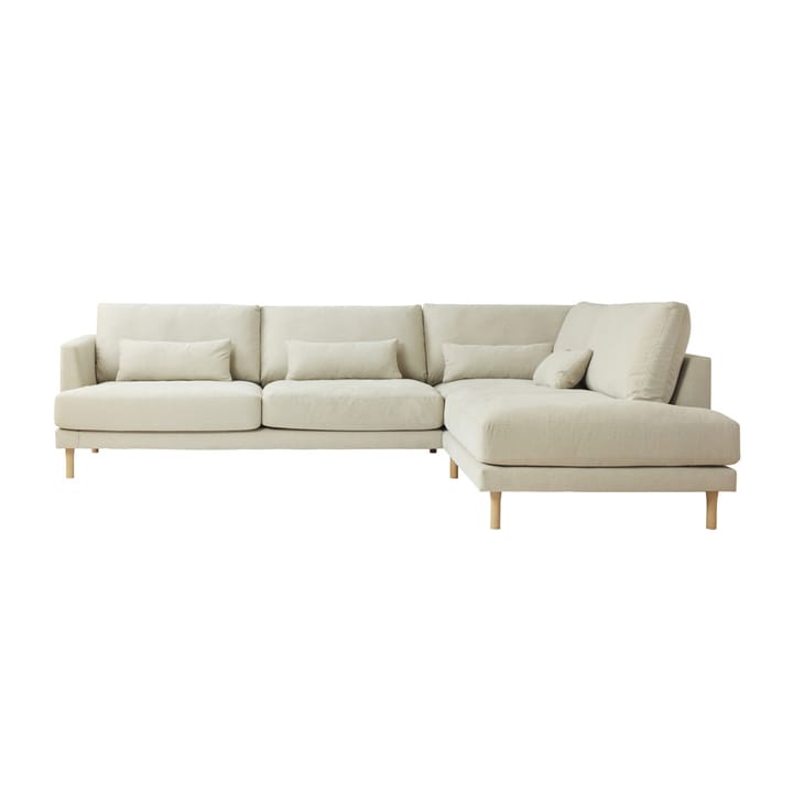 Sofá modular A1 Bredhult patas de roble aceitado blanco - Alaska 0161 Nature - 1898