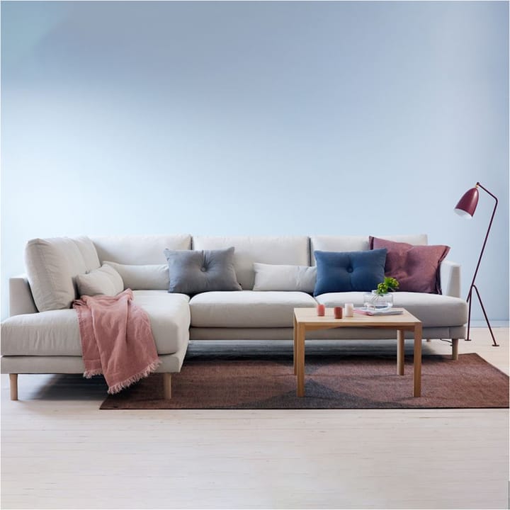 Sofá modular A2 Bredhult patas de roble aceitado blanco, Bern 0341 Beige 1898