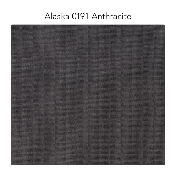 Sofá modular Bredhult A1, Tela Alaska 0191 anthracite, patas de roble aceitado blanco 1898