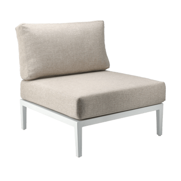 Sofá modular Santander módulo central - Blanco-beige - 1898