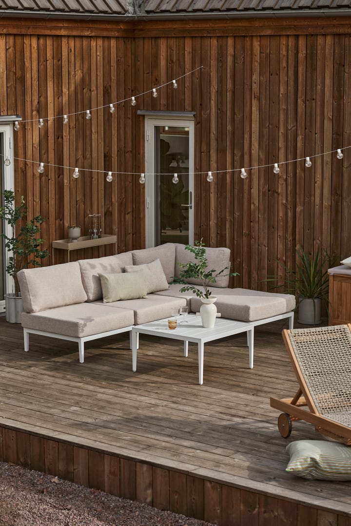 Sofá modular Santander módulo central, Blanco-beige 1898