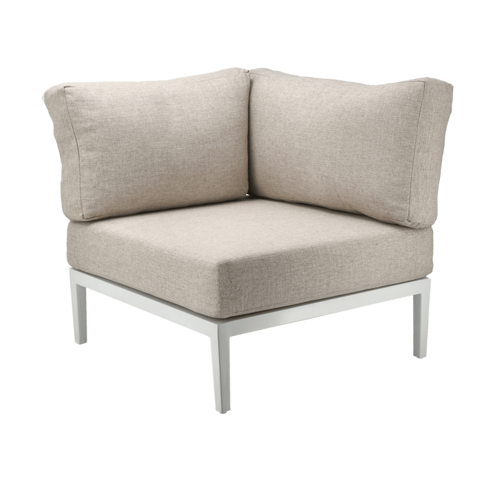Sofá modular Santander módulo de esquina, Blanco-beige 1898