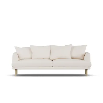 Sofá Sjövik - Caleido Beige 9600-roble blanco aceitado, 3 plazas - 1898