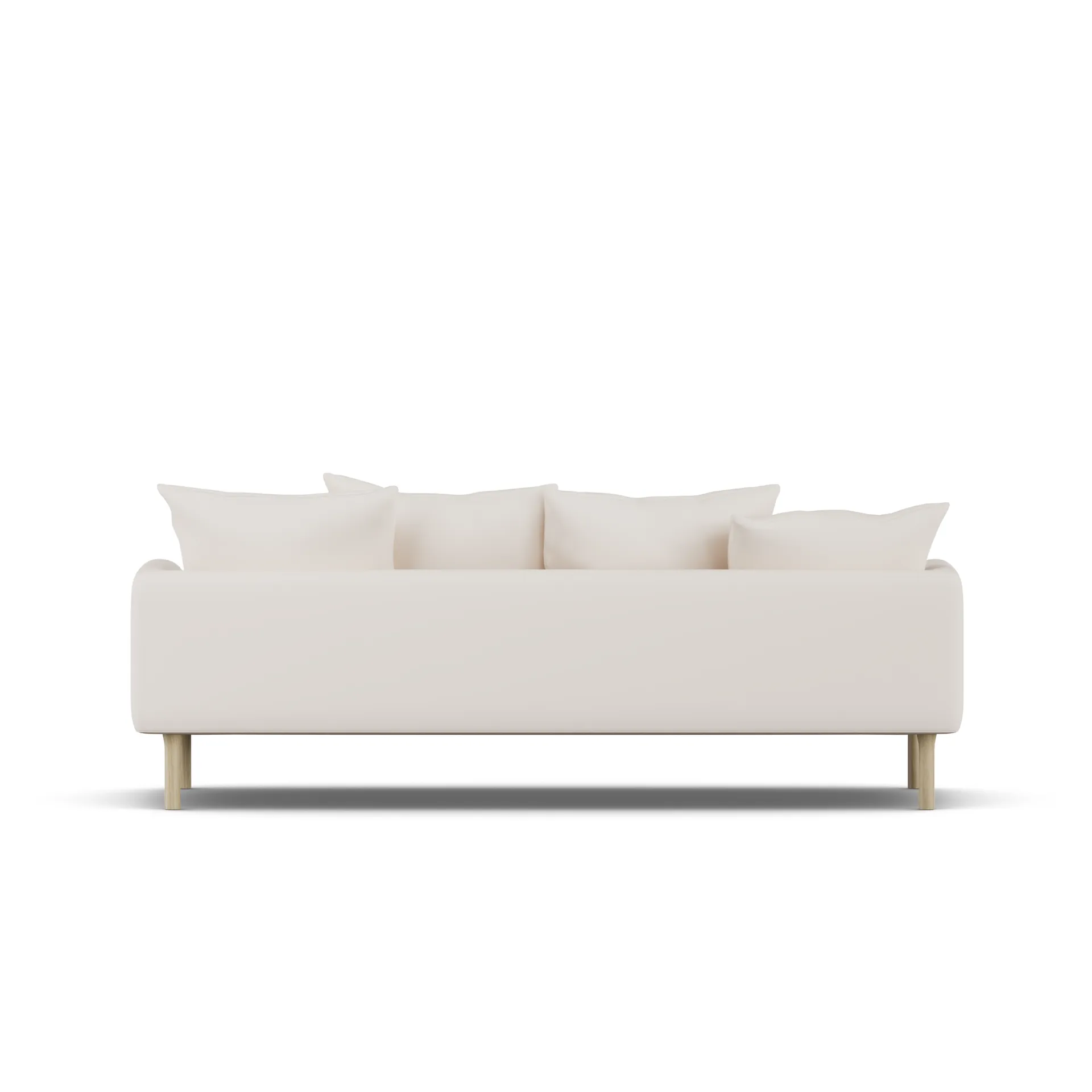 Sofá Sjövik, Caleido Beige 9600-roble blanco aceitado, 3 plazas 1898