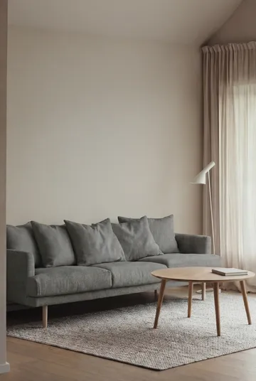 Sofá Sjövik - Caleido Grey 1240-roble blanco aceitado, 3,5 plazas - 1898