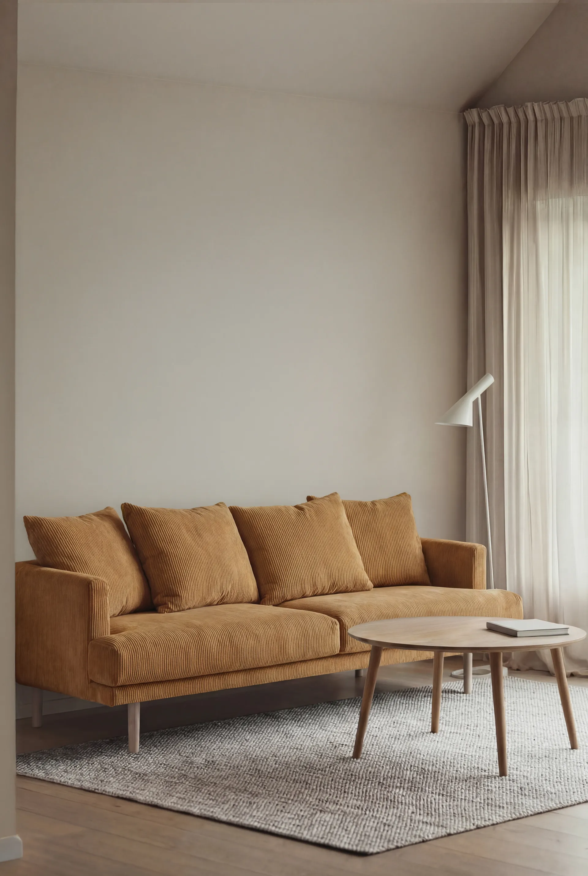 Sofá Sjövik, Jump Honey 1959-roble blanco aceitado, 3 plazas 1898