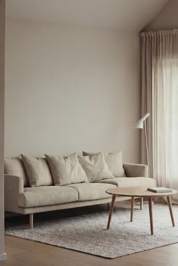 Sofá Sjövik - Luiza Beige 3981-roble blanco aceitado, 3,5 plazas - 1898