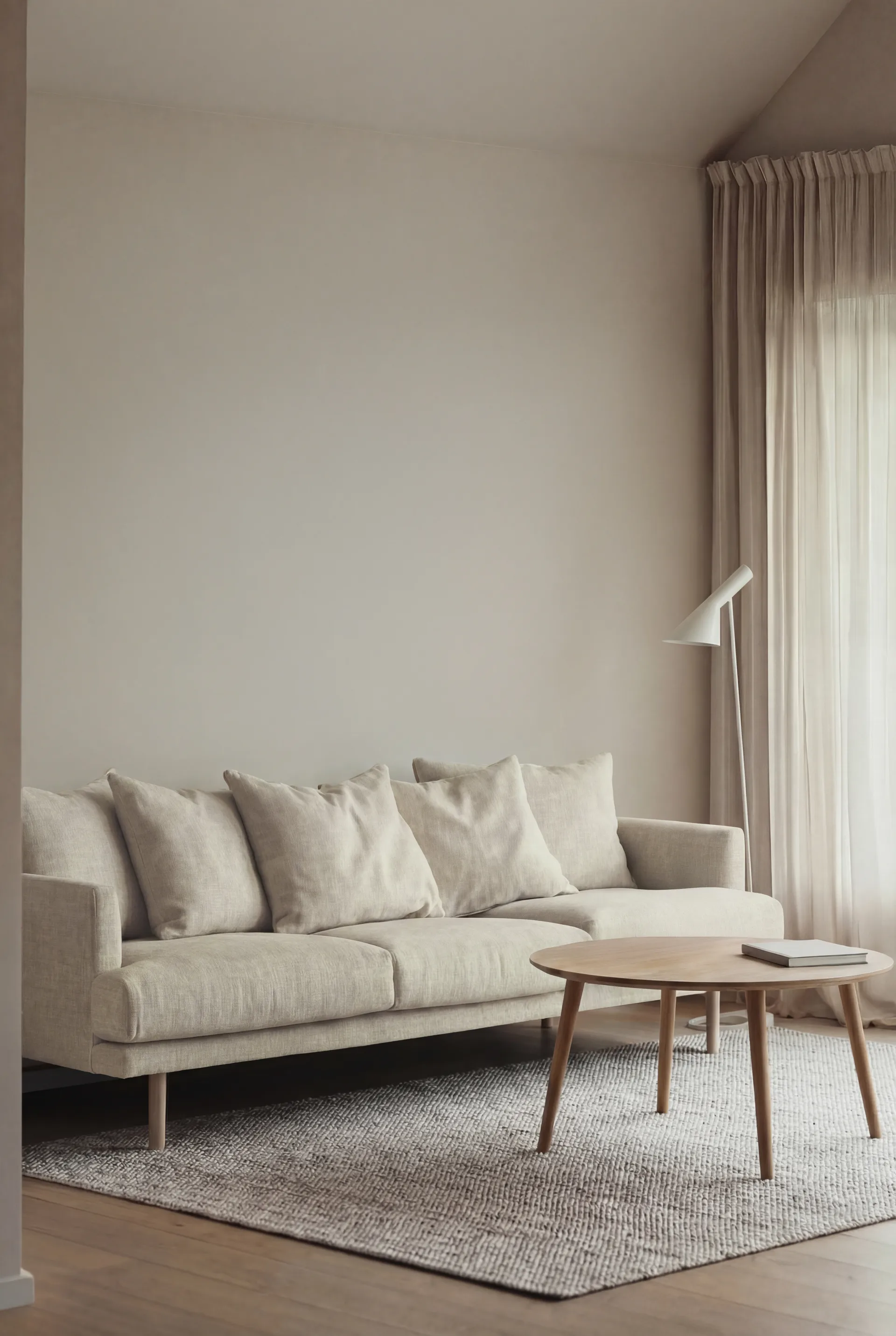 Sofá Sjövik, Oslo Nature 1540-roble blanco aceitado, 3,5 plazas 1898