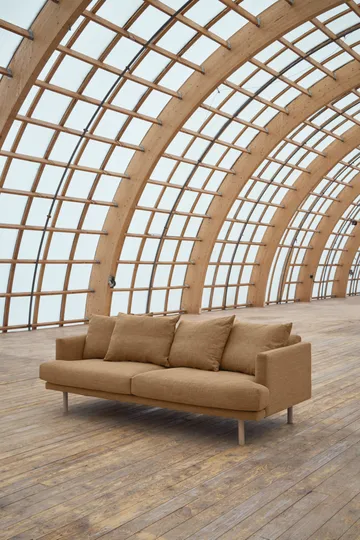 Sofá Sjövik - Same Ochre 6676-roble blanco aceitado, 3 plazas - 1898