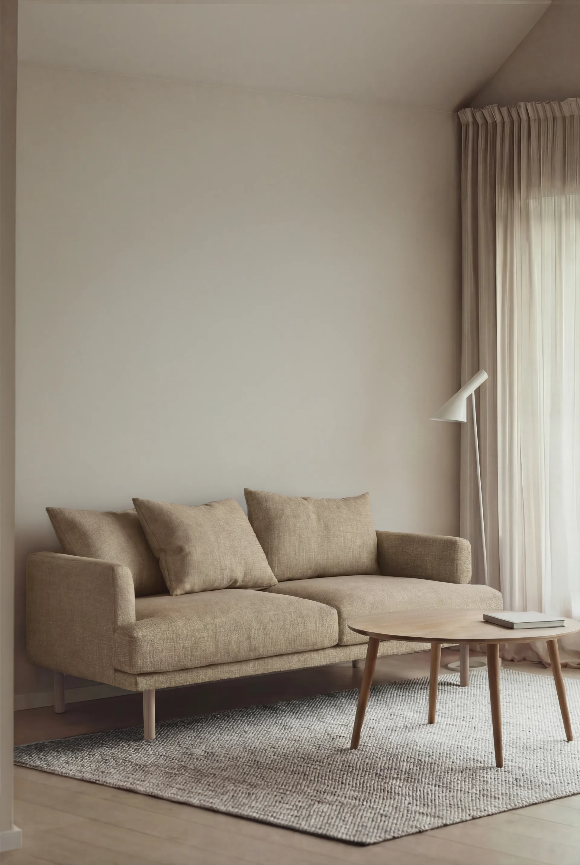 Sofá Sjövik, Same Sand 6672-roble blanco aceitado, 2,5 plazas 1898