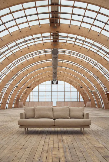 Sofá Sjövik - Same Sand 6672-roble blanco aceitado, 3 plazas - 1898