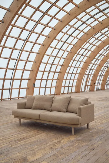 Sofá Sjövik - Same Sand 6672-roble blanco aceitado, 3 plazas - 1898