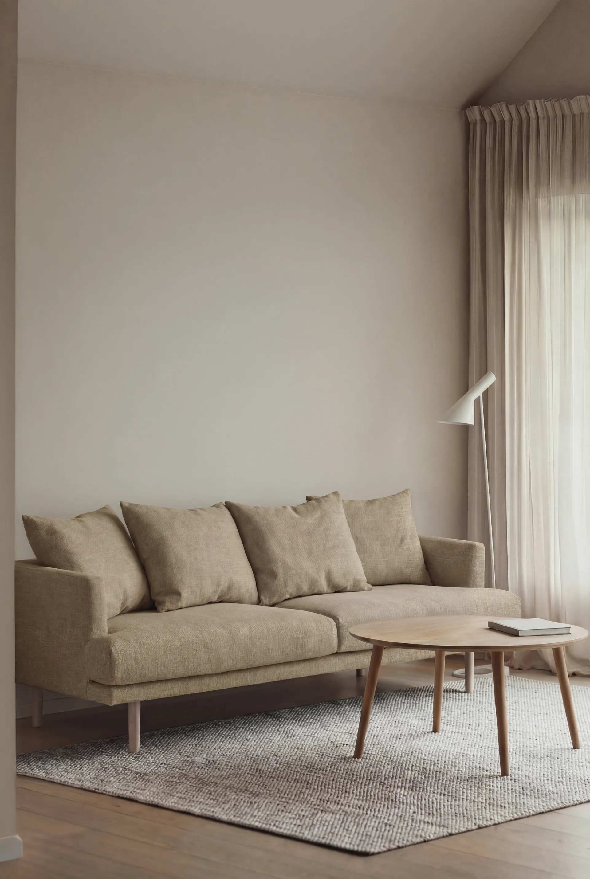 Sofá Sjövik, Same Sand 6672-roble blanco aceitado, 3 plazas 1898