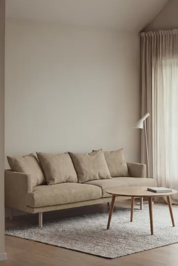 Sofá Sjövik - Same Sand 6672-roble blanco aceitado, 3 plazas - 1898