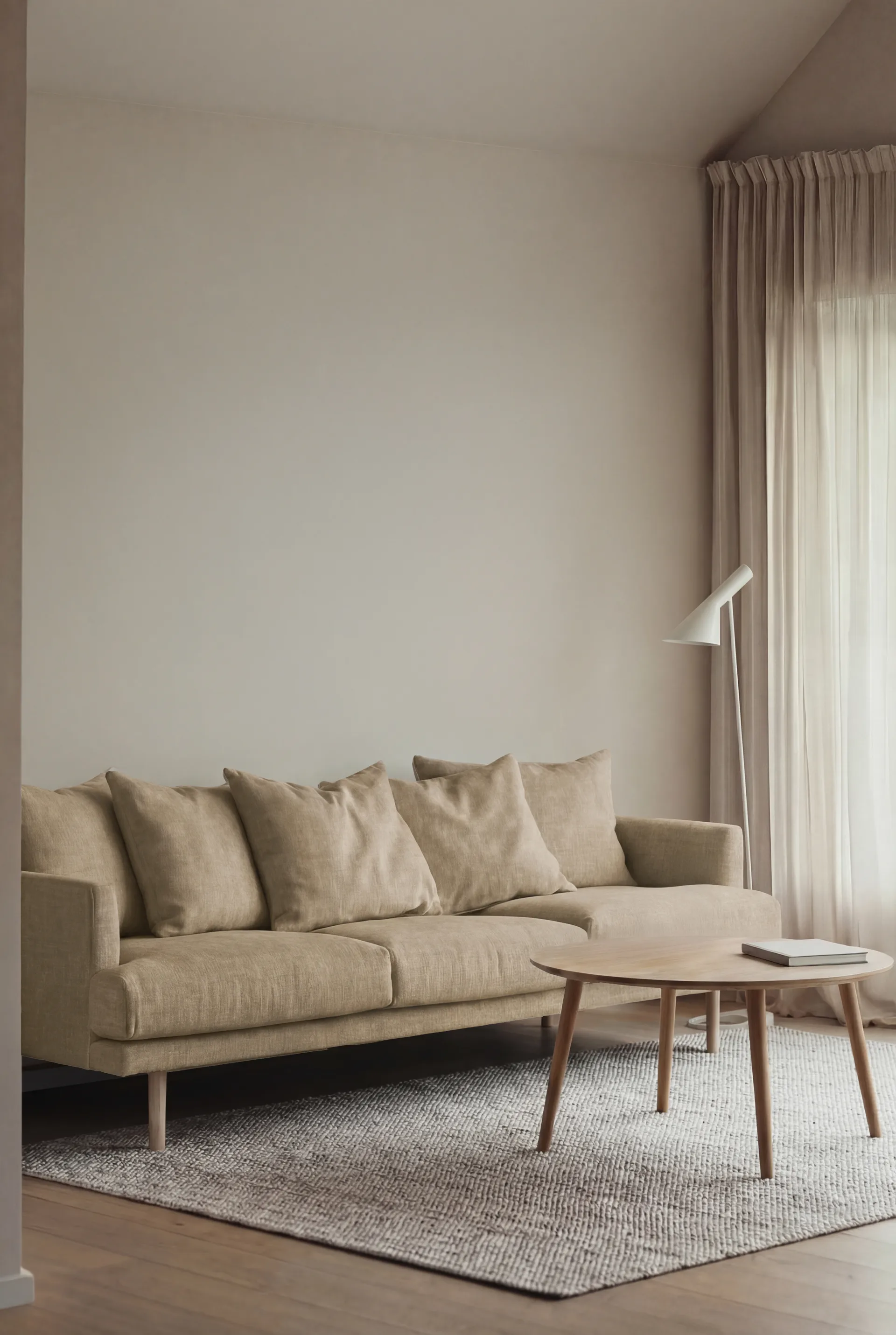 Sofá Sjövik, Same Sand 6672-roble blanco aceitado, 3,5 plazas 1898