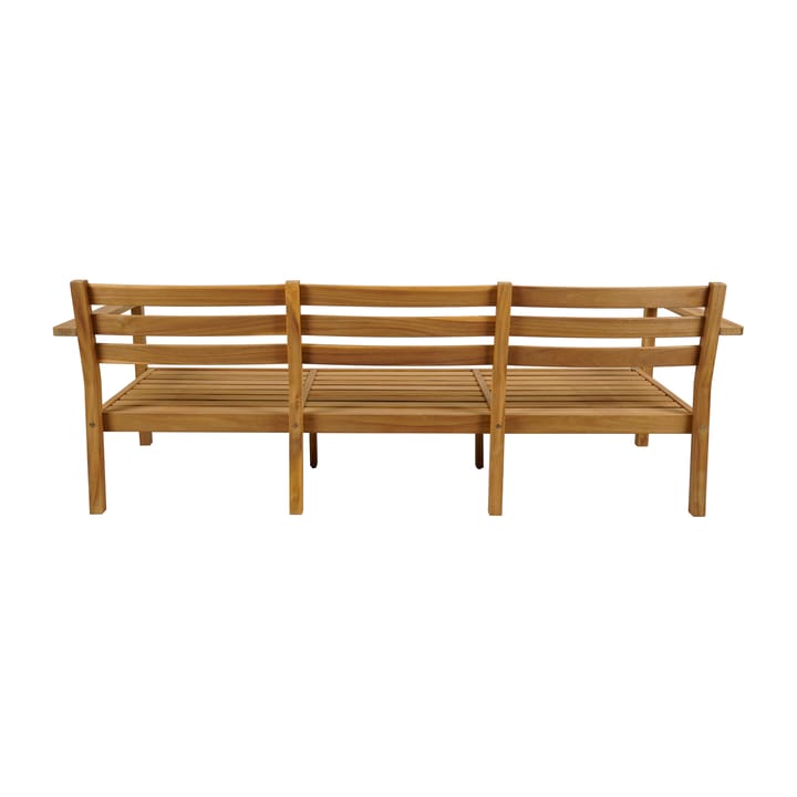 Sofá Stockaryd de 3 plazas teak/beige - undefined - 1898