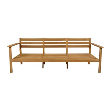 Sofá Stockaryd de 3 plazas teak/light grey - 1898