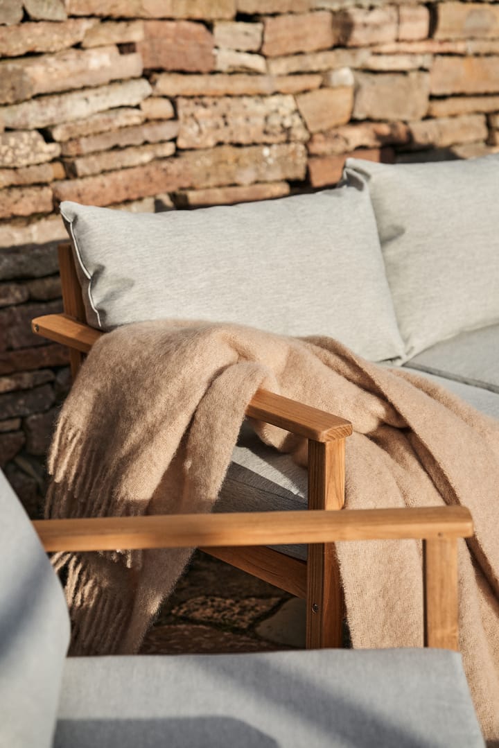 Sofá Stockaryd de 3 plazas teak/light grey 1898
