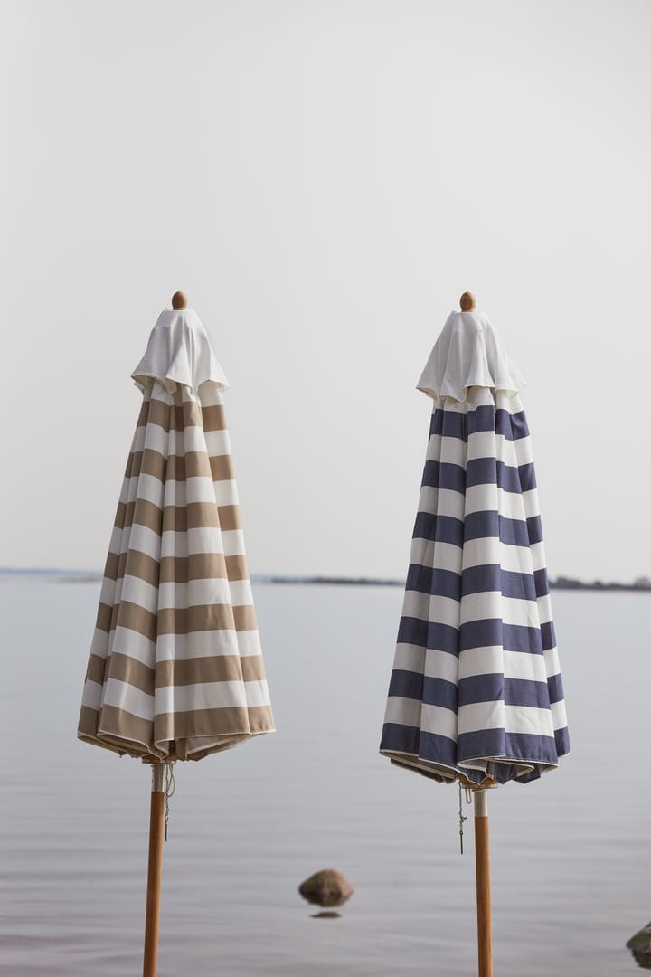 Sombrilla Hisshult Ø270 cm, Beige stripe-teak 1898