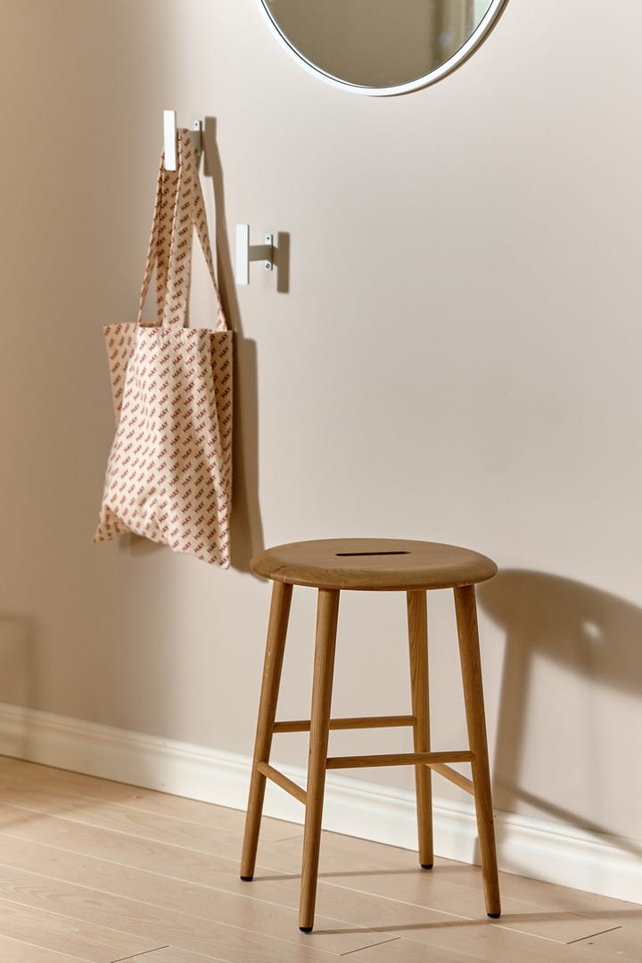 Taburete Norrabo 45 cm, Naturlackad ek 1898
