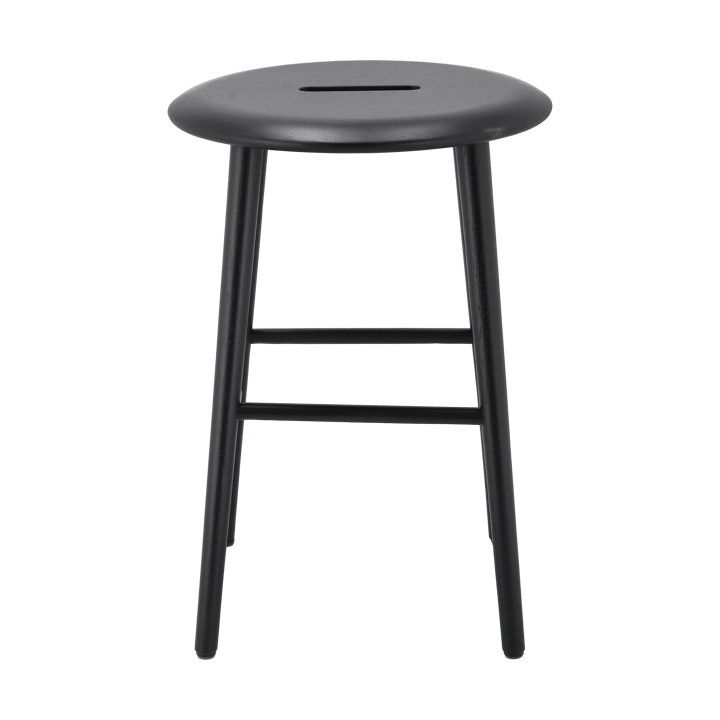 Taburete Norrabo 45 cm, Roble lacado en negro 1898