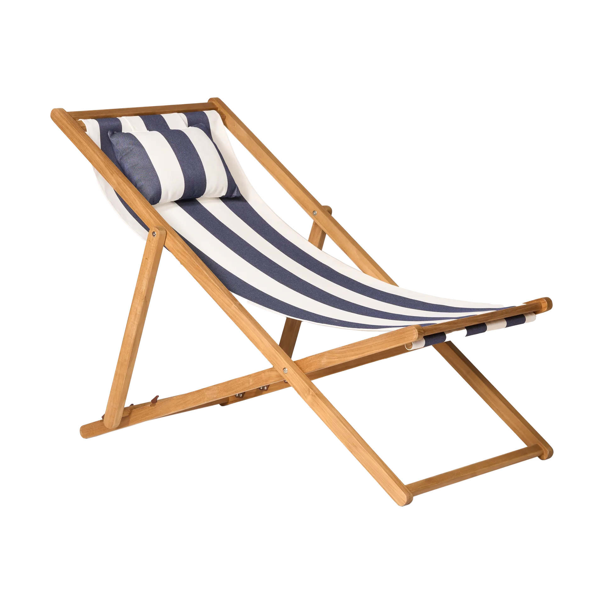 Tumbona Lyckesand, Teak-blue 1898