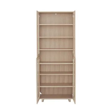 Vitrina alta Vidja - Roble pigmentado blanco - 1898