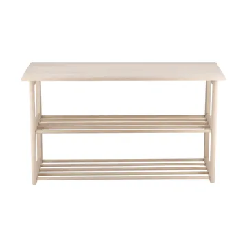 Zapatero con asiento Bäckebo - Abedul, 80×48×30 cm - 1898