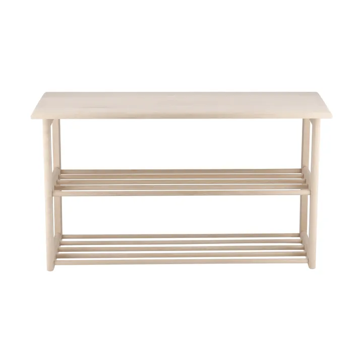 Zapatero con asiento Bäckebo - Abedul, 80×48×30 cm - 1898