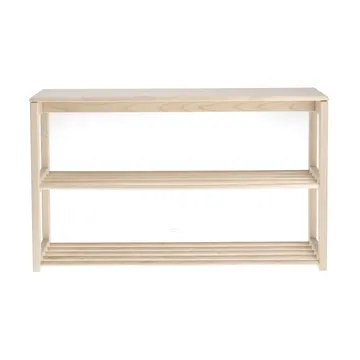 Zapatero con asiento Bäckebo - Abedul, 80×48×30 cm - 1898