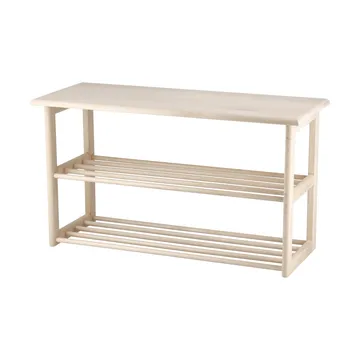 Zapatero con asiento Bäckebo - Abedul, 80×48×30 cm - 1898