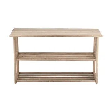 Zapatero con asiento Bäckebo - Roble, 80×48×30 cm - 1898