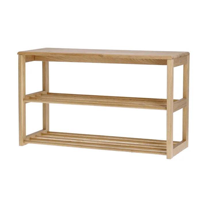 Zapatero con asiento Bäckebo - Roble, 80×48×30 cm - 1898