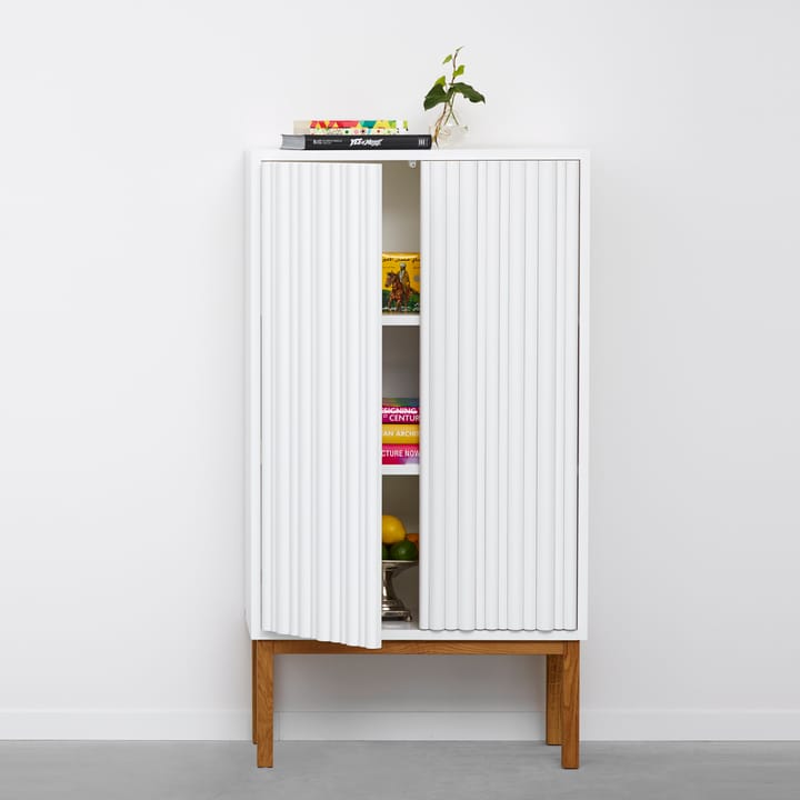 Aparador Collect 2013, Blanco-patas de roble A2
