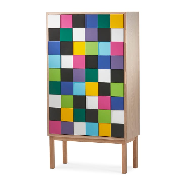 Aparador Collect 2018 multi - roble aceitado blanco - A2